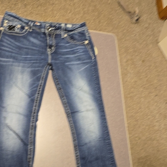 Miss Me Women's Dark Blue Boot Cut Jeans - Picture 3 of 4
